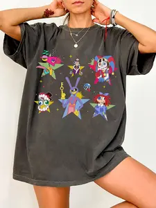 Vintage The Amazing Digital Circus Shirt, Tadc Shirt, Jax Tshirt, Pomni Tshirt, Gangle Tshirt, Kaufmo Tadc Shirt