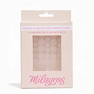 Milagros Rescue Anti-Blemish Hydrocolloid Patches — Active Hydrocolloid, Translucent & Invisible Under Makeup