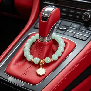 Universal Gear Shift Beads Pendant, Fashion Car Interior Hanging Ornament, Stylish Dashboard Decor, Easy Installation, Durable Design