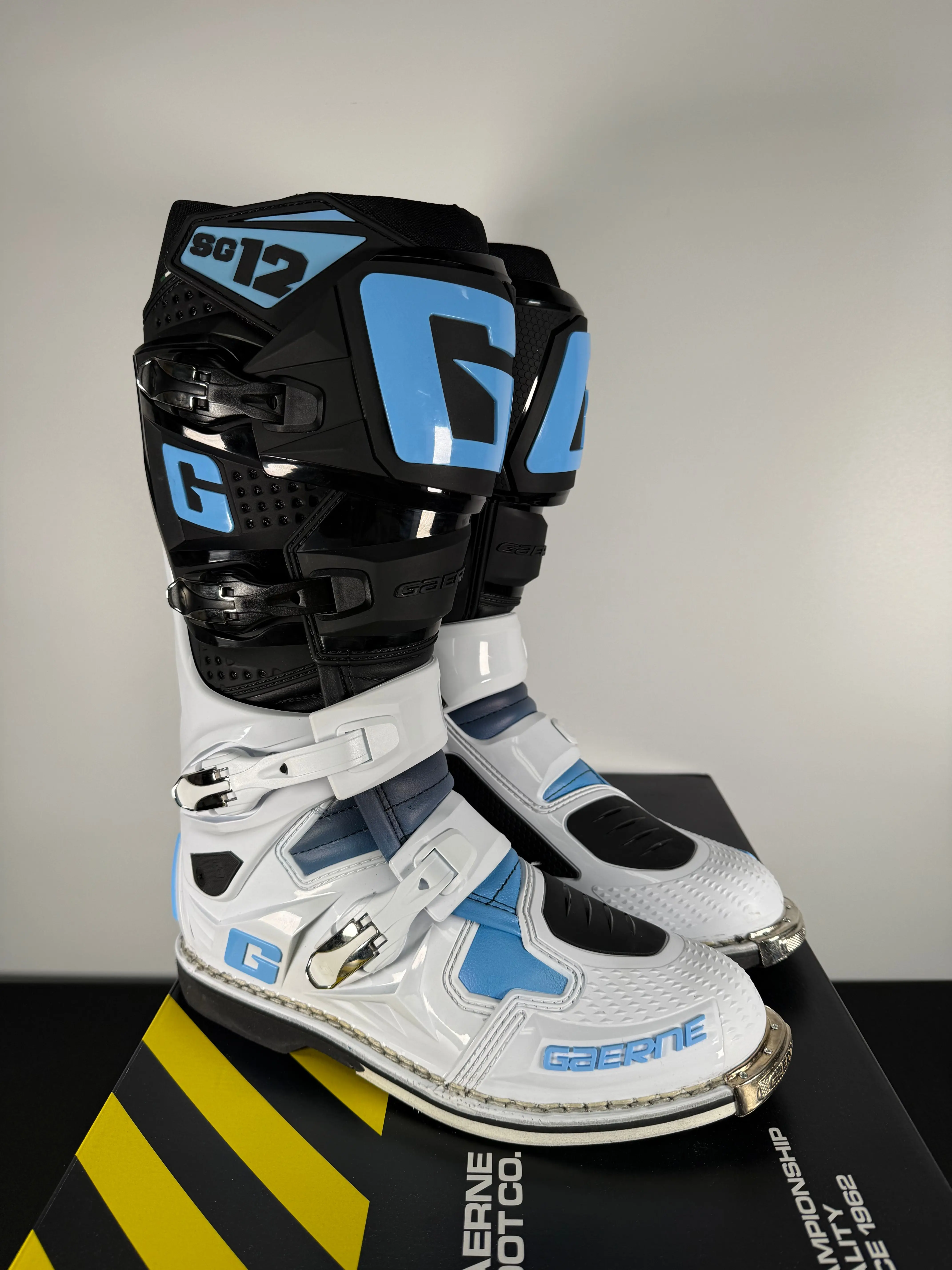 Gaerne SG-12 Boots - LE Carolina Blue - Size EU 47 / US 12 - OPEN BOX