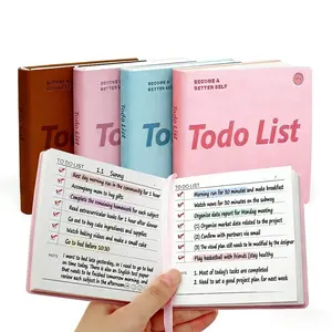 100 Pages Per Book - The New Year's Planner, Weekly Planner, Productivity Planner, Pocket-Sized Self-Discipline Buddy: A Joyful Guide to Mastering Your Todo List - PU Leather Covers, Compact Planner, Double-Sided Writing Diary Notebook