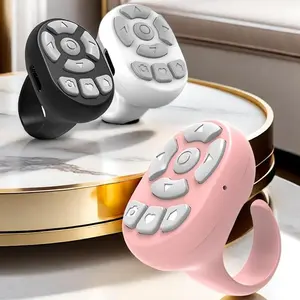 Wireless Remote Control Ring, Selfie Video Controller for Phone, Automatic Page Turner, Mobile Remote Control, Selfie Accessories,