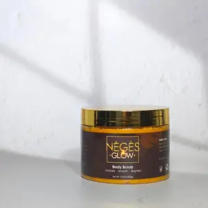 Nègès Glow Body Scrub, exfoliate, smooth, brighten