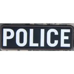 POLICE 6X2 PVC ID PATCH