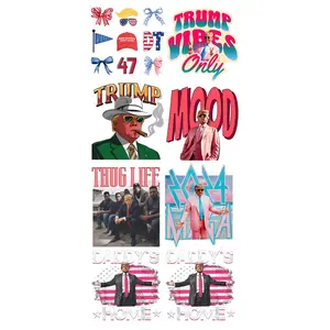 Trump 8 Cool Designs for Shirts - DTF Printing Process