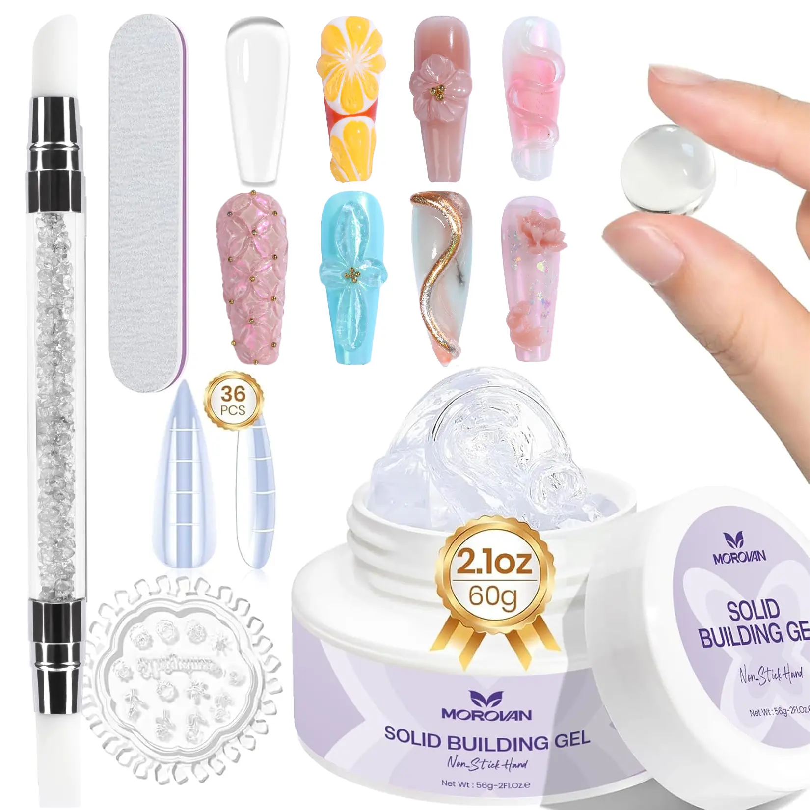 Solid Builder Nail Gel