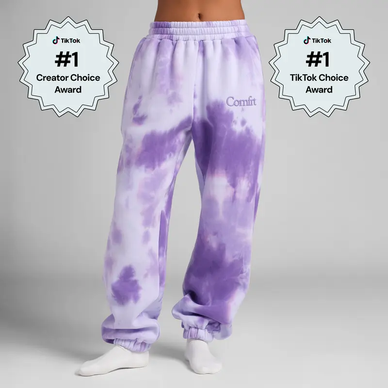 Comfrt | Minimalist Sweatpants | Oversized Soft Joggers With Long Inseam Sports Bottoms Breathable Athletic Bottoms