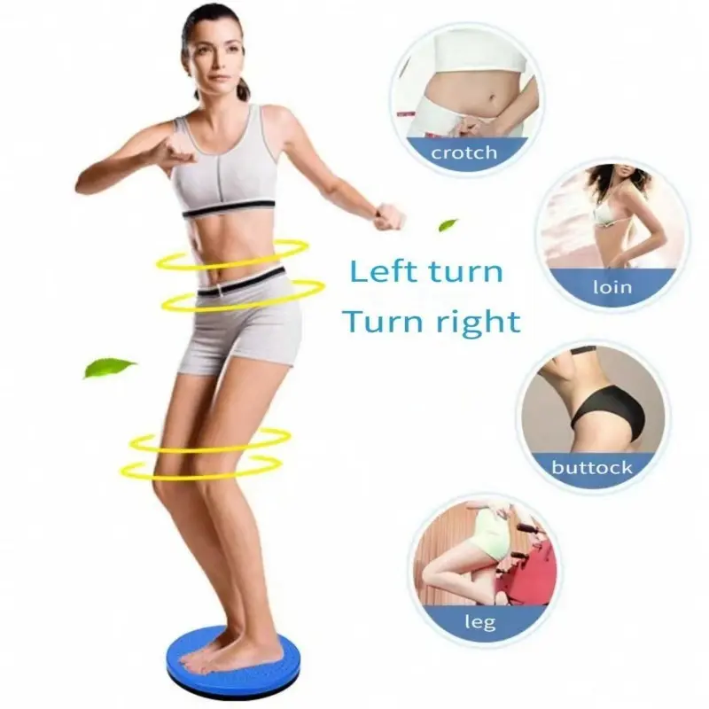 Portable Waist Rotating Disc, Fitness Equipment for Waist Buttocks Legs Gluteal Muscle Training, Dance Machine Indoor Outdoor Games