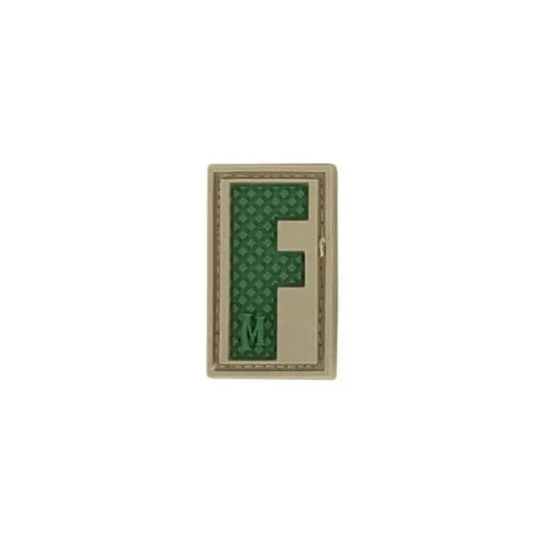 Maxpedition Letter F Patch - Arid