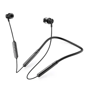 Voprene In-Ear Bluetooth Neckband Headphones - Sports headphones ,Wireless earphones, Audio Headset 98-Hour Playtime running headphones workout headphones Silicone Audifonos bluetooth