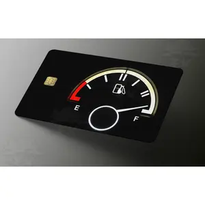 Money Gauge Gas Credit Card Skin, Debit Card Covering