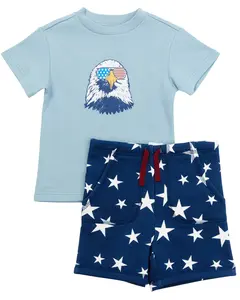 Cody James Toddler-Boys' ' Usa Shirt And Shorts 2 Piece Set - Ctsu23k2