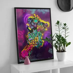 Arcane Posters - Digital Print Posters Set of 6, Arcane League Of Legends, Machine Herald, Viktor, Sevika, Zaun, Vi, Caitlyn - No Frame