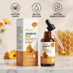 Natural Honey Eye Drops, 30ml Refreshing Eye Care Drops, Gentle Moisturizing Eye Drops for Daily Eye Comfort
