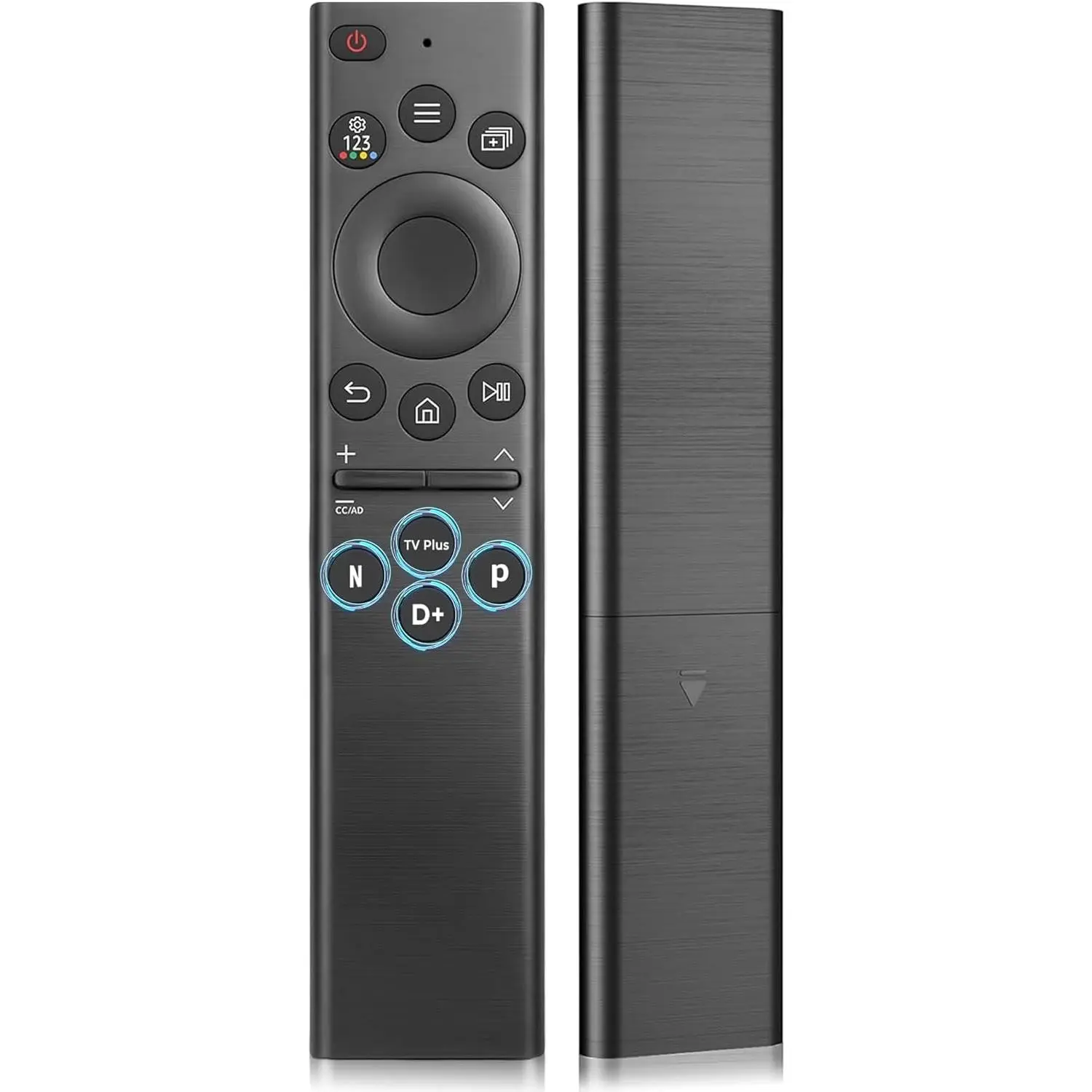 Replacement Samsung TV Remote, Universal Smart TV Remote Control BN59-01385A for Samsung LED LCD QLED UHD Frame TVs, 4 Easy One-Click Shortcut Buttons, No Setup Needed (NO Voice Function)
