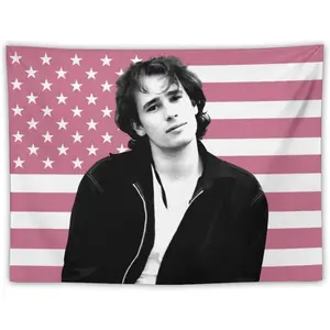 Jeff Buckley RnB Artist Wall Hanging Tapestry for Relaxed Bedroom Vibe or Lounge Background