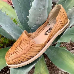 Womens Mexican Sandals, Handmade Leather Huaraches Sandals ,Sandalias Huaraches Mexicanos ,Mexican Leather Shoes, Huarache CERRADO NATURAL