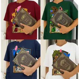 Cute Cartoon, Harry Potter Four Houses In Hogwarts T-shirt