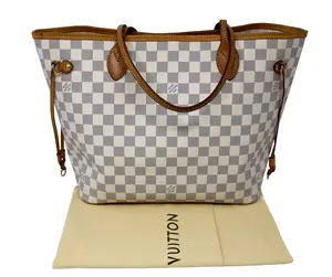 Pre-owned Louis Vuitton coated canvas Tote Bags Neverfull MM
