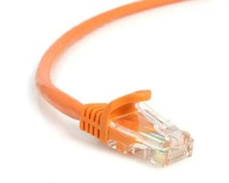 Startech 45PATCH6OR Snagless Category 5e UTP Patch Cable - 6 ft Orange, 350 MHz, Copper Wire, Male RJ-45 Ports