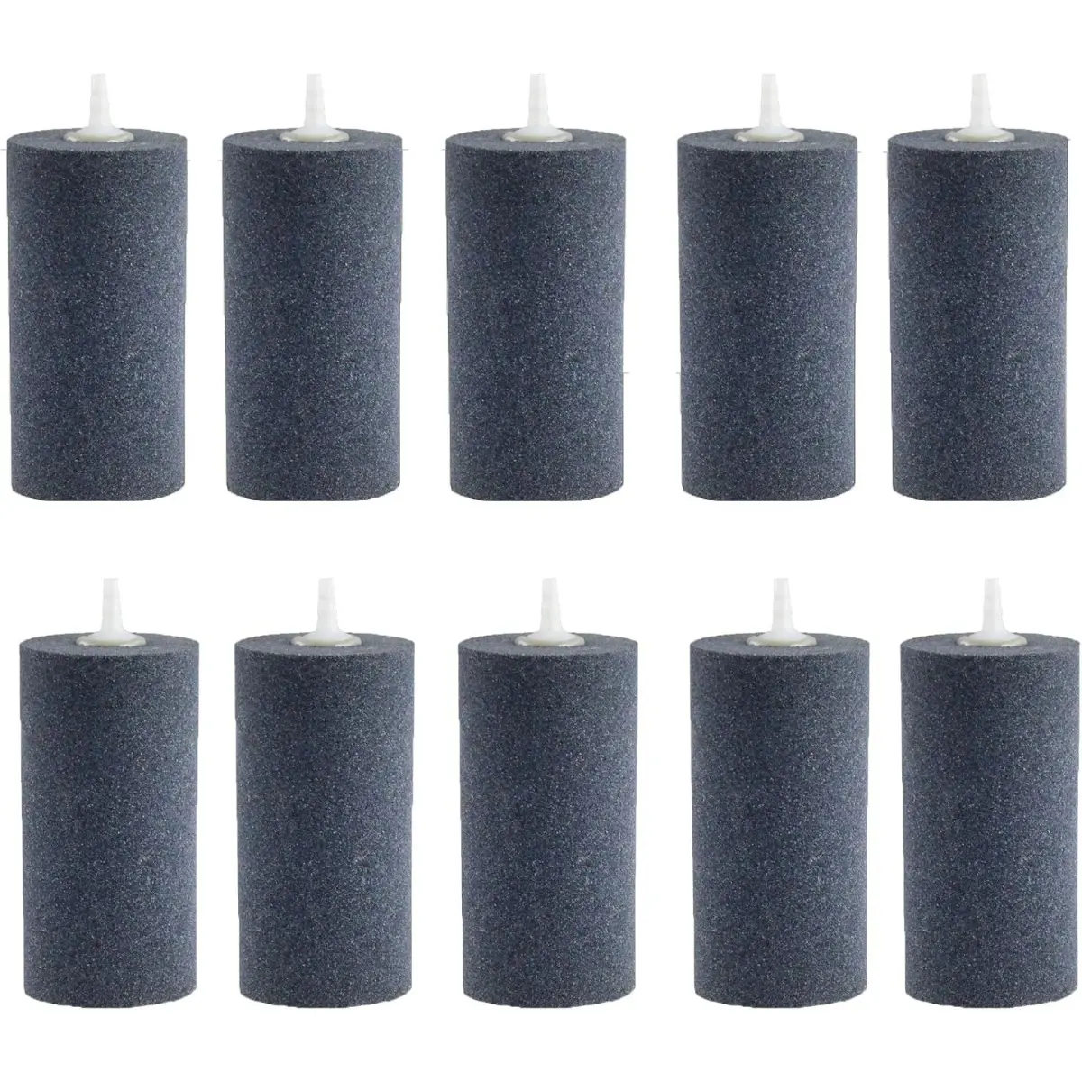 4 x 2 in Aquarium Air Stones, 10 pcs-Aerator Diffuser for Aquariums, Fish Tanks, Pond and Hydroponics