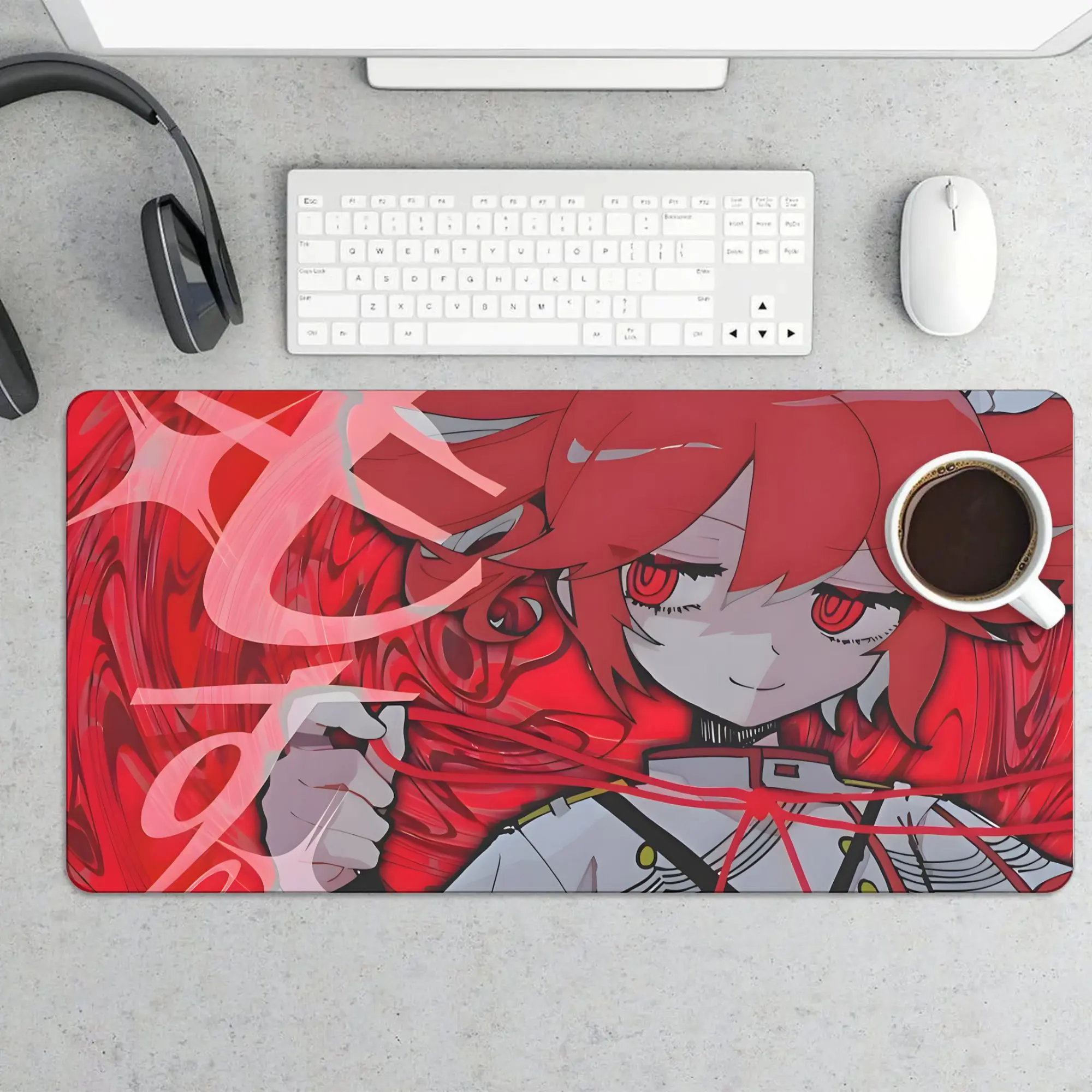 Kasane Teto Anime Mouse Pad - High-Quality Material for Smooth Movement - Perfect for Gaming & Everyday Use - Ideal for Anime Enthusiasts