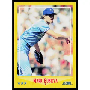 Mark Gubicza 1988 Score #516 Kansas City Royals