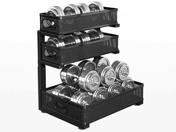 Kitstorack Under Sink Organizer, 2-Pack 3-Tier Height Adjustable Thickened Metal Pull out Cabinet Organizer Shelf, Slide out Storage Drawer Rack for Bathroom Kitchen Pantry Home Laundry Organization Kitstorack Under Sink Organizer, 2-Pack 3-Tier Height Adjustable Thickened Metal Pull out Cabinet Organizer Shelf, Slide out Storage Drawer Rack for Bathroom Kitchen Pantry Home Laundry Organization