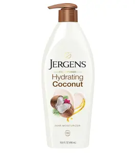Jergens Hydrating Coconut Body Lotion – Hand & Body Moisturizer with Coconut Oil for Instant Hydration, Dermatologist Tested, 16.8 fl oz
