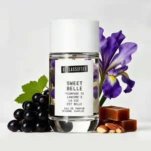 Declassified SWEET BELLE  | Long-Lasting Floral Fruity | Orange Blossom, Orris, Jasmine Sambac, Patchouli,  Vanilla & Tonka Bean  |100ml Women Eau de Parfum