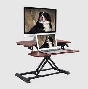 AlcoveRiser Standing Desk M7 Size 28 Inch Converters with Original Design and Functionality