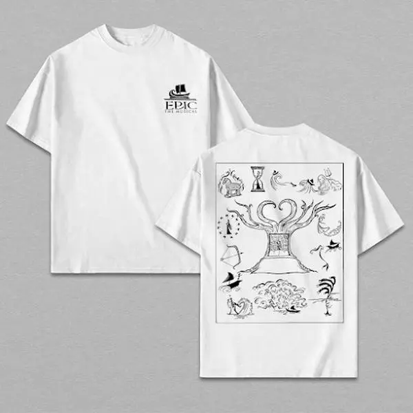 Epic The Musical Shirt Odysseus Greek Mythology G5000 Heavy Cotton Graphic Tee Musical Theater Fan Merch Aesthetic Odyssey Art T-Shirt US Trend Gift