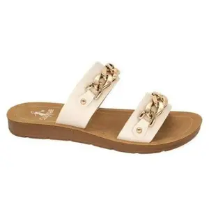 Corky’s Ivory Sandals