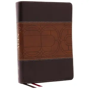 NKJV Study Bible, Leathersoft, Brown, Full-Color, Comfort Print: The Complete Resource for Studying God’s Word by Thomas Nelson [Leathersoft Book]