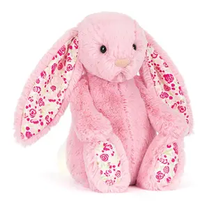 Jellycat Blushkin Blossom Luxe Bunny – Rare Luxury Collector Plush