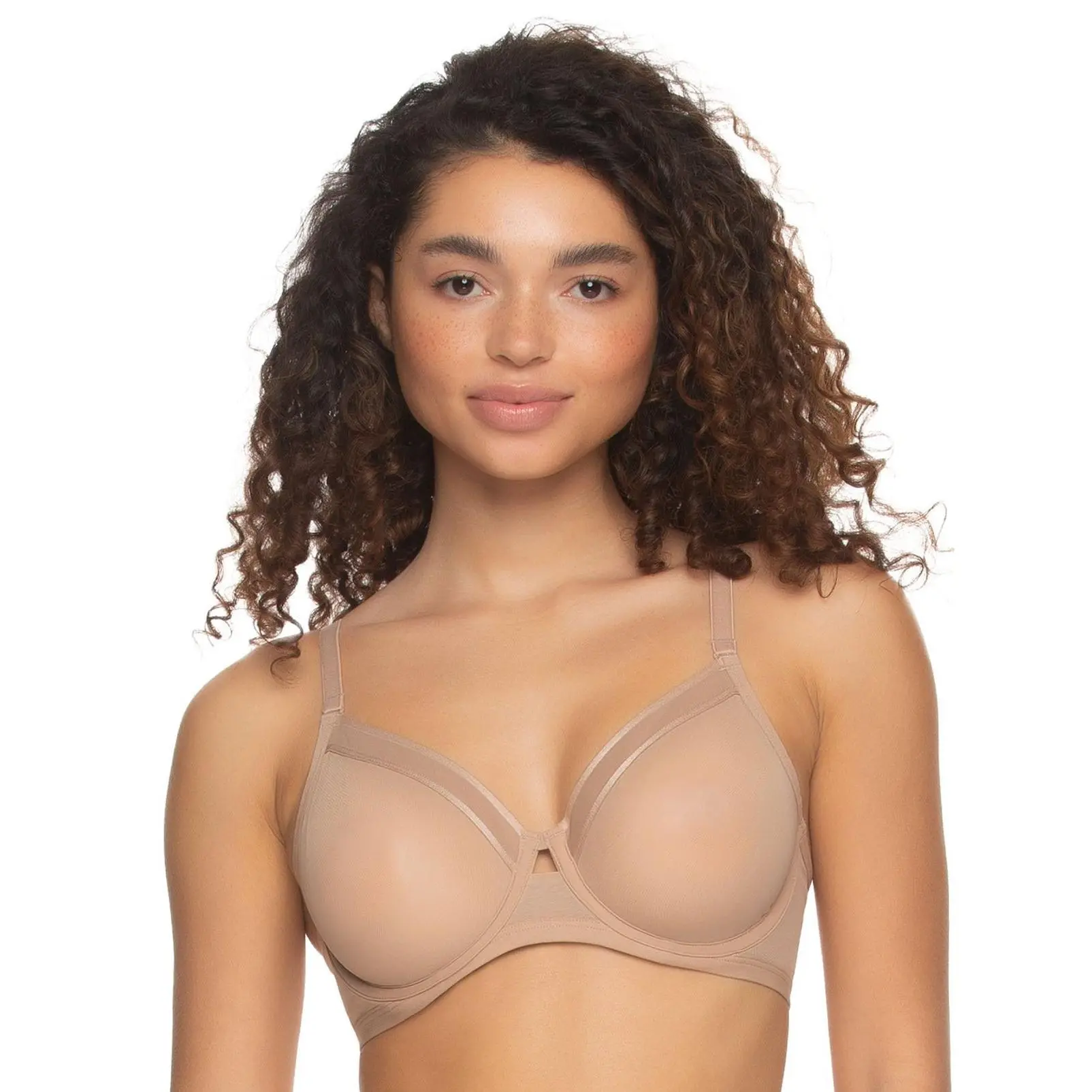 Ethereal Sheer Mesh Unlined Underwire Bra
