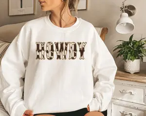 [Sale Off Up To 50%] Howdy Sweatshirt, Western Hoodie, Texas Sweatshirt, Cowboy Shirt, Southern Shirt, Boho Shirt, Cowgirl Sweatshirt, Country Sweatshirt
