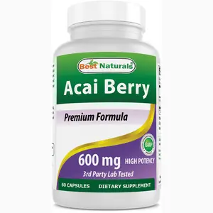 Best Naturals Acai Berry Extract 600 mg 60 capsules
