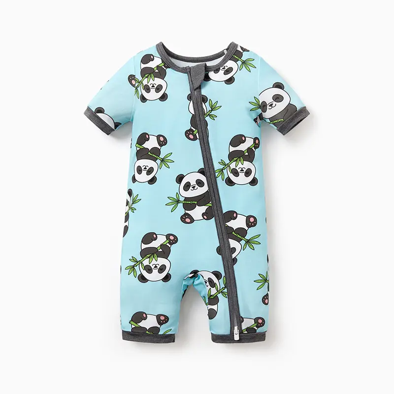 short pajamas Light Blue
