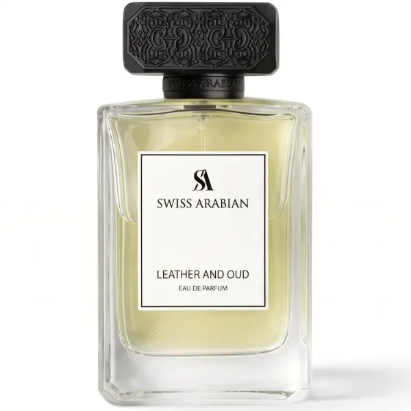 Swiss Arabian Leather and Oud Perfume – Luxury Unisex Fragrance, Long-Lasting Oud and Leather perfume for Men & Women, Elegant Arabian Perfume from Dubai