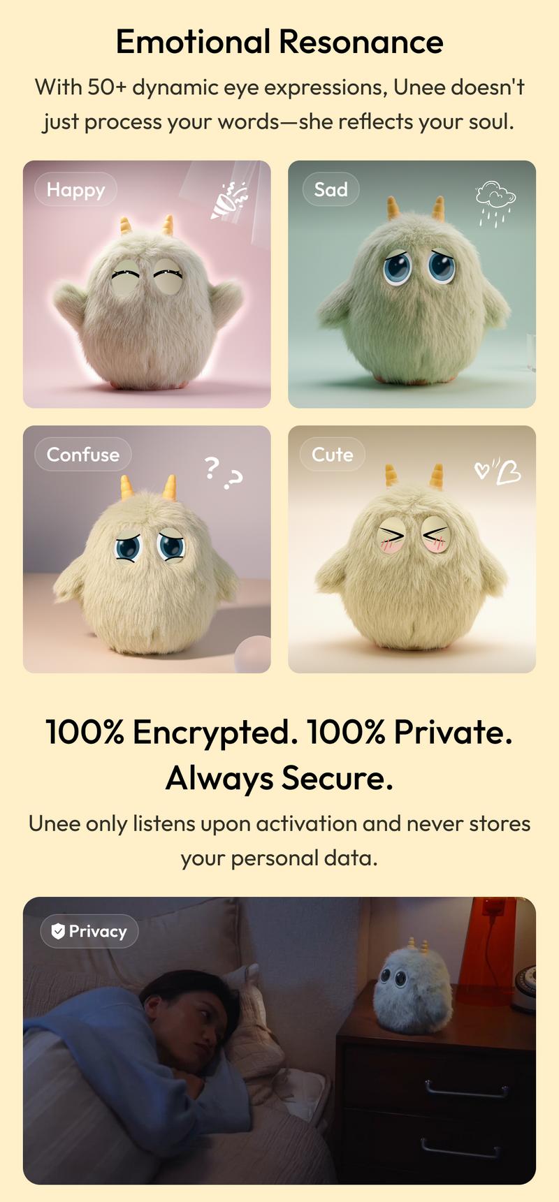 Unee - Your first AI Bestie| Smart Toy| Soft Plush Unee - Your first AI Bestie| Smart Toy| Soft Plush