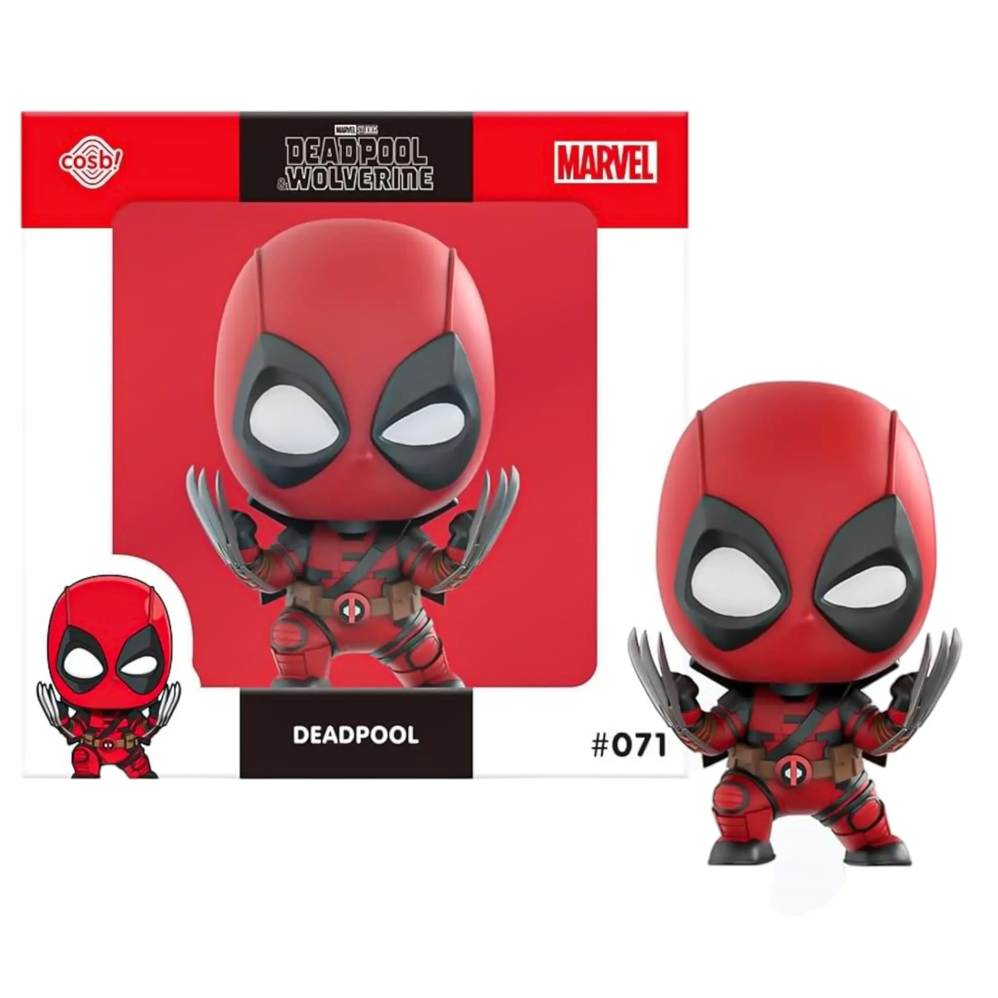 Marvel Deadpool & Wolverine Cosbi Bobble Head | Deadpool #71