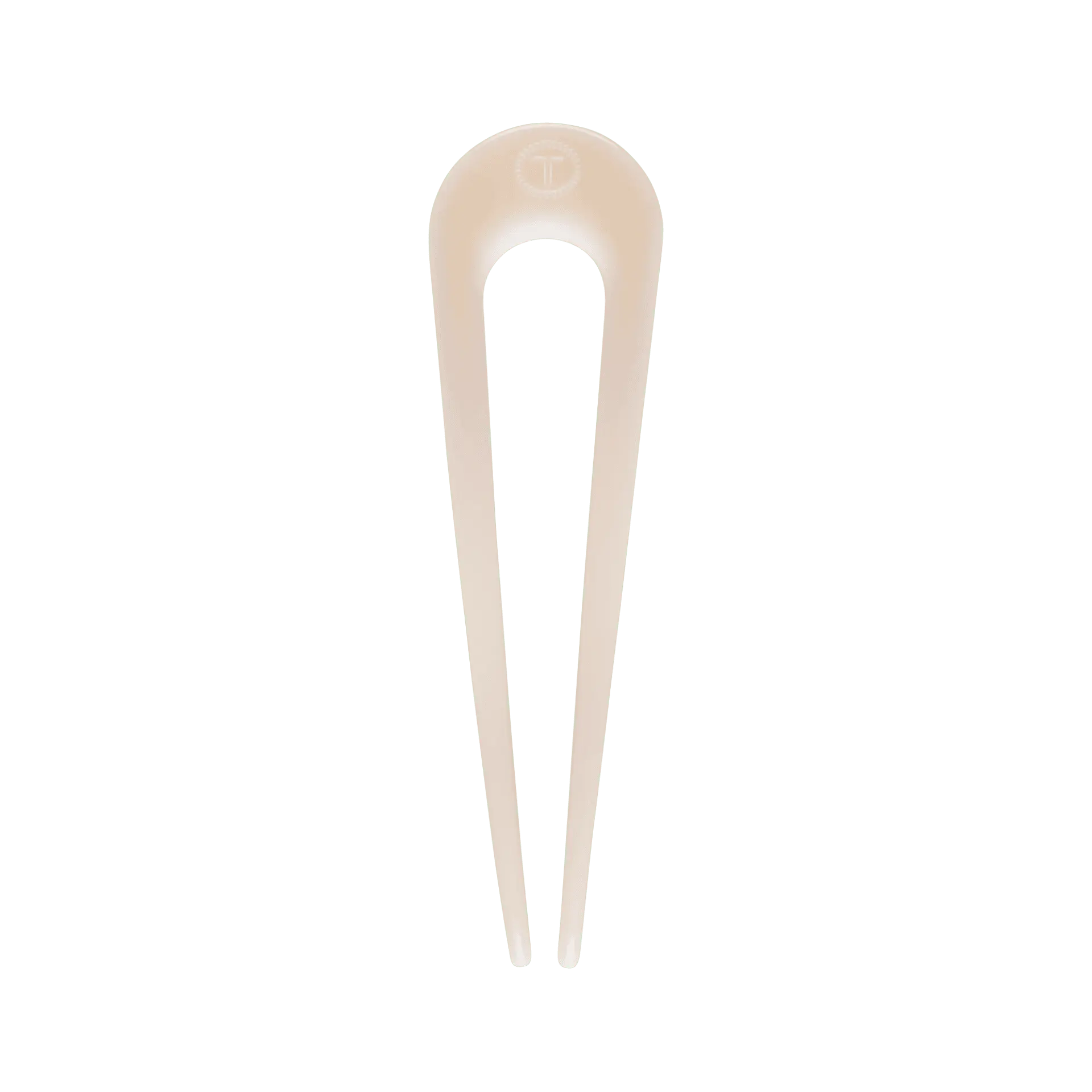 French Hair Pin Almond Beige