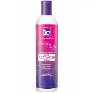 Curl Activator Cream for Curly & Coily Hair, 12.5 oz Haircare Product with Hydrating Coconut Formula for Hair Repair, Curly Hair