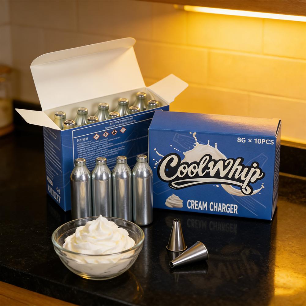 Hestselling 5 case 10PCS/case CoolWhip Cream Charger Dispenser Gas