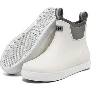 Kids Deck Boots,Waterproof Ankle Rain Boots for Boys and Girls Non-Slip High-Performance Rubber Boots Water Shoes Child Chelsea Booties for Fishing, Boating, Camping, Farming,Garden, School Play