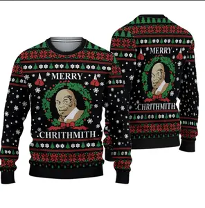 Christmas Ugly Sweater for Fan /Mike Tyson-Sweater,Gift For Fans