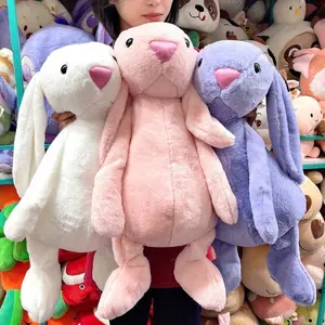 Bunny Jellycat Plush Toy, Fluffy Stuffed Rabbit, Cozy Bunny Doll, Cute Gift for Baby, Toddlers, Kids, Girlfriend, Easter Present, Snuggly Soft Nursery Room Decoration