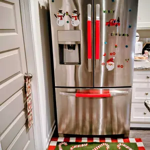 Refrigerator Microwave Oven Handle Gloves, 2 Counts Washable Door Handle Protective Cover, Handle Gloves, Household Appliance Parts