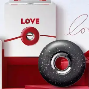 Donut Razor, Twin Engine Compact Body, Compact Rechargeable Razor, Sensor On/Off Razor - Portable, 3D Floating Head Flexible Structure